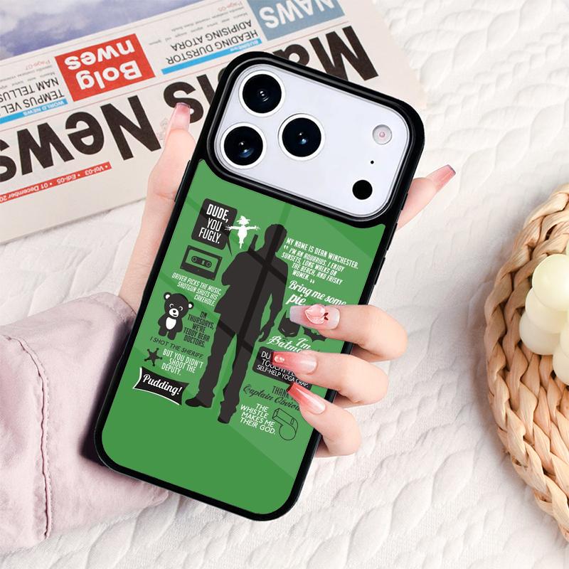 Supernatural Dean Winchester Phone Case For IPhone 17 16e 15 14 13 12 11 Pro Max Air Mini Soft Protective Cover