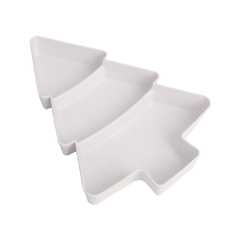 Christmas Tree Fruit Plate Snack Plate Candy Plate Marry Christmas Party Decorations for Home Navidad Noel Natal Xmas Gift