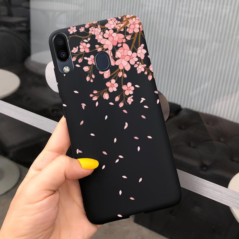 For Samsung Galaxy M10 M20 M30 Case Stylish Cartoon Sunflower Soft Silicone Phone Back Cover For Samsung M 10 20 30 M305F Fundas