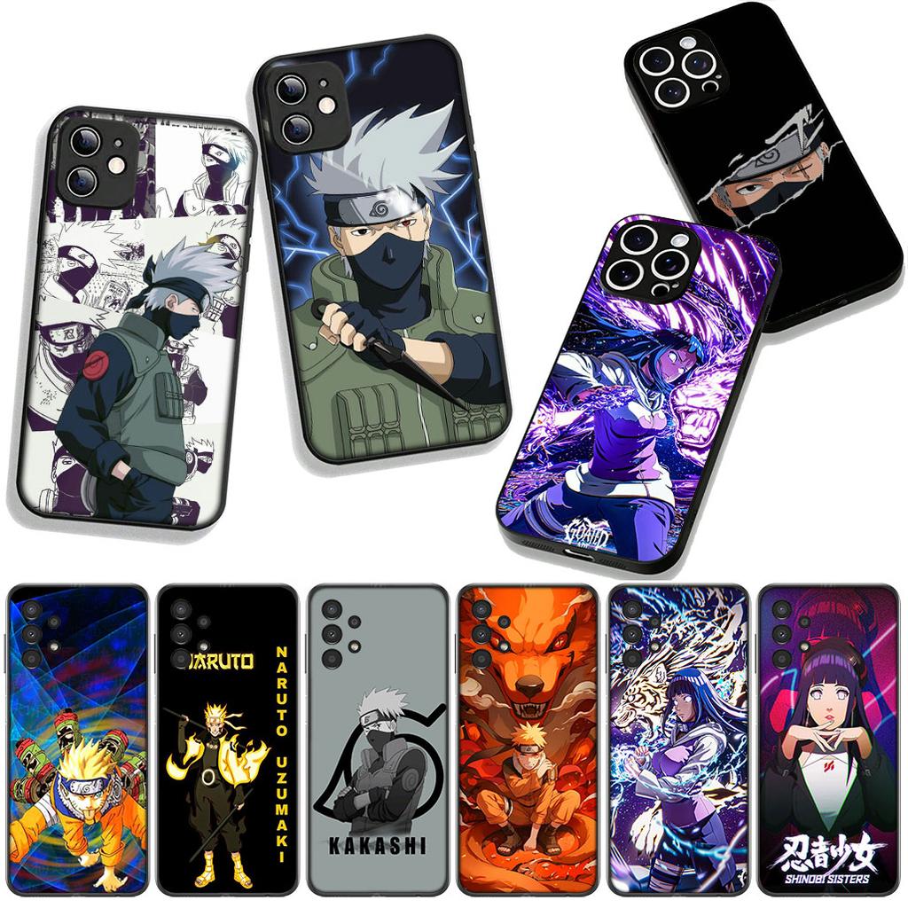 for Samsung Galaxy A36 A17 A26 A07 A35 A54 A53 A13 A33 A34 S8 S9 S20 S21 FE S10 Plus Cover Case Hinata Hyuga Kakashi Narutos