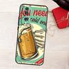 Time Drink Cold Beer Case For Honor 200 400 Pro 50 70 90 X9a X9b X9c X9d X8a X8b X8c Magic 7 Lite 5 6 8 Pro Cover