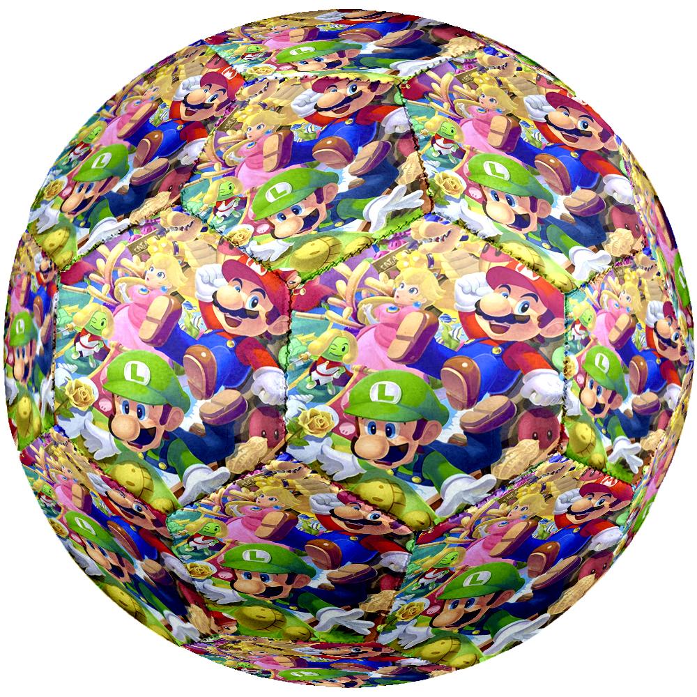 Mario Theme Size 5 Soccer Ball, Suitable for Both Indoor and Outdoor Matches, a Gift Suitable for Everyone.