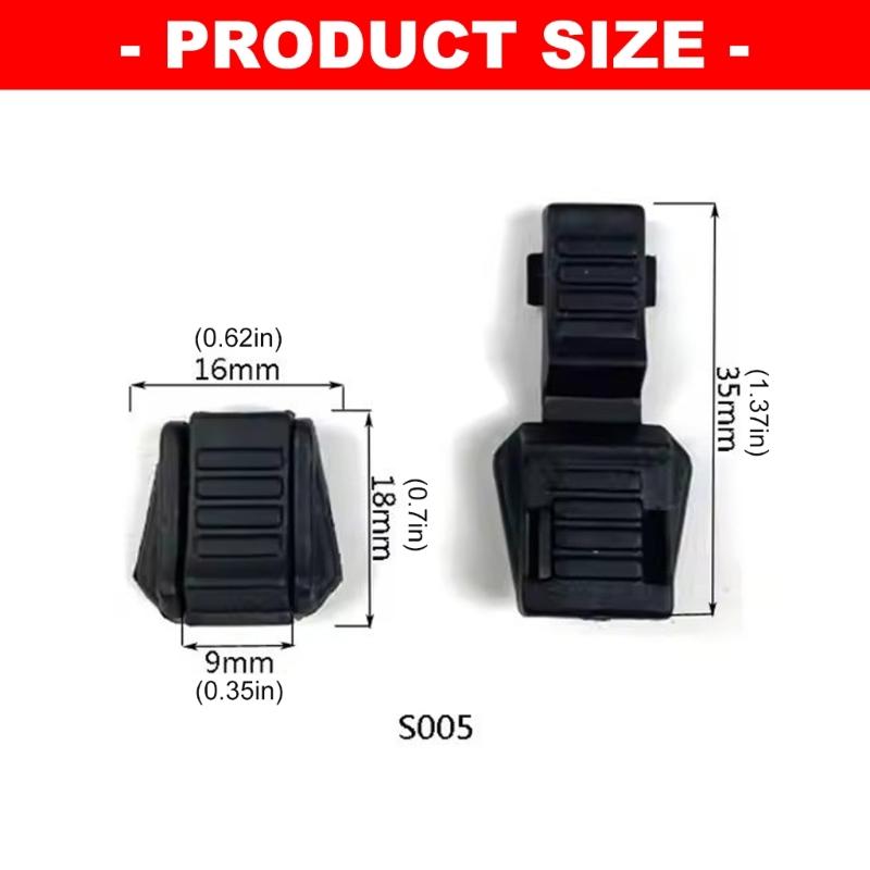 5Pcs Zippers Fixer Cord End Tip Light Weight Plastic Stoppers Cord Lock End Zippers Fixer Cord End Tip Easy to Install