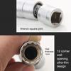 Spark Plug Socket Wrench Ultra-thin Labor-saving Good Hardness 12-Point 14mm/16mm Magnetic Spark Plug Removal Tool Swivel Extension Car