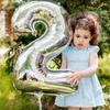 Number Balloons 0 1 2 3 4 5 6 7 8 9 Globos Balls Aluminum Foil Digital Balloon for Birthday Party Wedding Anniversary 40 Inch