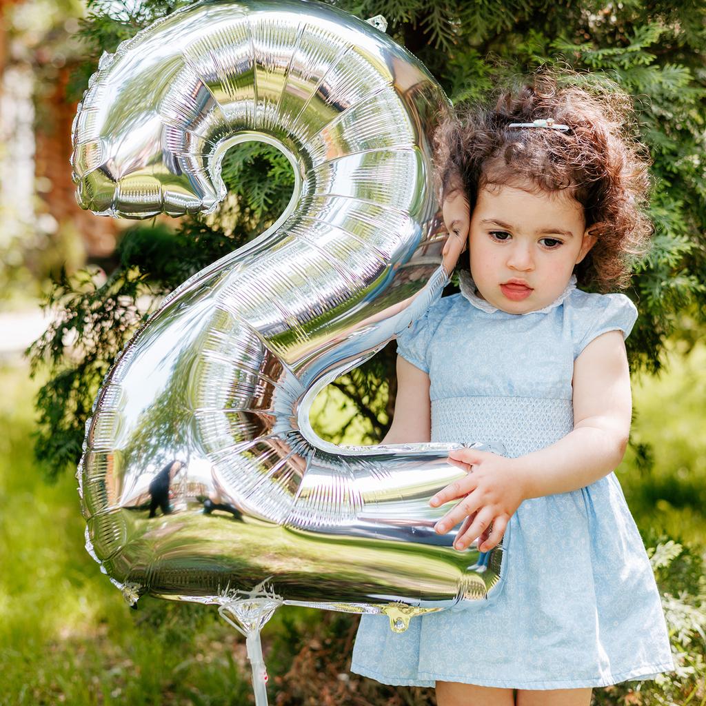 Number Balloons 0 1 2 3 4 5 6 7 8 9 Globos Balls Aluminum Foil Digital Balloon for Birthday Party Wedding Anniversary 40 Inch