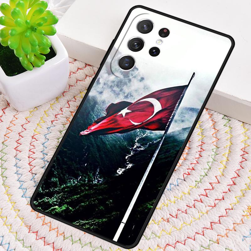Republic Turkey Flag Ankara Phone Case For Samsung Galaxy note 10 pro S26 S25 S24 S23 S22 Ultra Plus S21 FE S20 Shockproof Cover