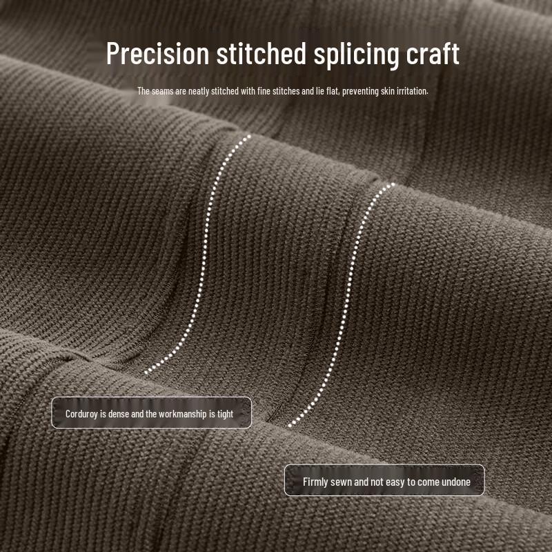 Jeanswest Men's Corduroy Straight-Leg Casual Pants