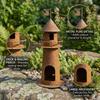 Outdoor Courtyard Decoration Vintage Antique Iron Garden Landscaping Handicrafts