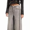 ONLY Women's Color-Block Washed Straight Jeans