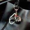 Yogodlns Cute Cherry Mini Backpack Hanging Handbag Pendant Bag Pendant Bags Accessories