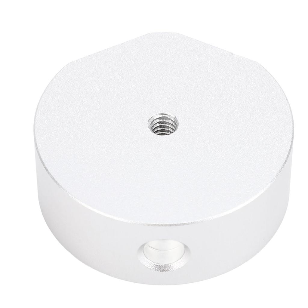 Mini Satellite Dish Tripod Mount Adapter Aluminum Alloy for 1 4in 20 and 3 8in 16 Threaded Enable Tripod Or Other