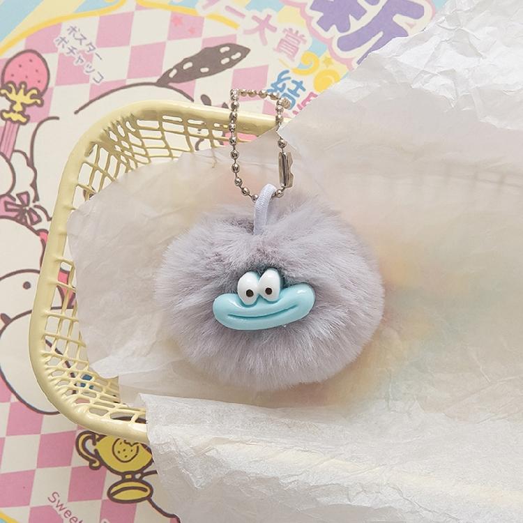 Sausage Lips Keyring Plush Danglings Ornament for Bookbags and Phone Charm