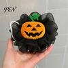 Exfoliating Bath Sponge Pumpkin Shaped Sponge, Soft Mesh Massage Scrubber, Peeling Deep Cleaning And Skin Circulation Tool for Shower Body Scrub
