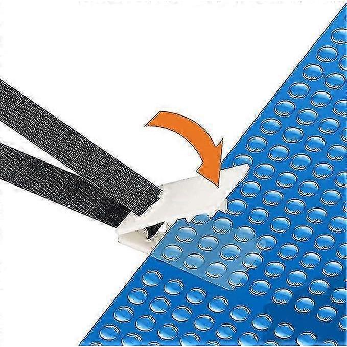 Universelles Schwimmbadabdeckung Rollenbefestigungsgurte Kit Schwimmgürtel für Outdoor-Ausrüstung - RIpj