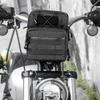 Motorcycle Sissy Bar T-Bar Handlebar Bag For Harley Softail Dyna Sportster FXBB Custom Front Handle Bars Bags Travel Pouch Bag