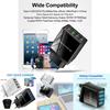 Colorful 4 Usb Phone Charger 3a Tablet Travel Charger Eu Plug Charging Head