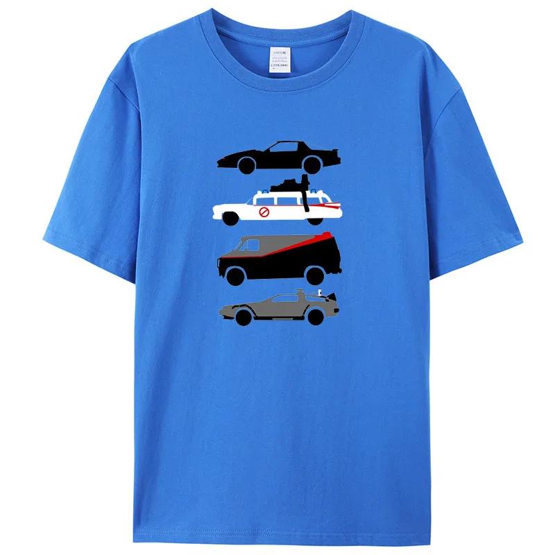 Zábavné tričko The Car Design Pro muže Neformální Tričko O Neck 100 Bavlna Módní Tričko s krátkým rukávem
