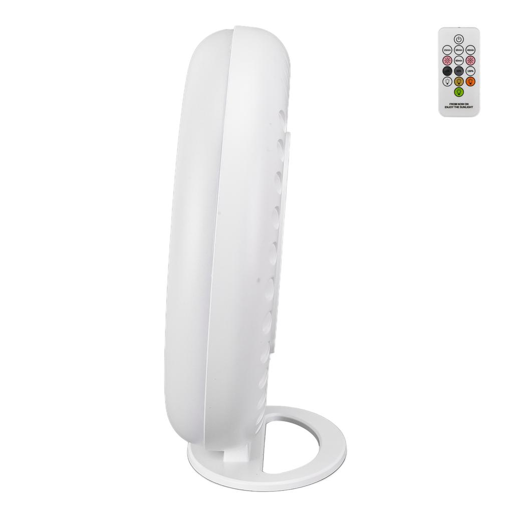 LED Therapy Lamp Remote Control Timing 4 Color Mood Lamp for Headache Relief Sleep Improvement
