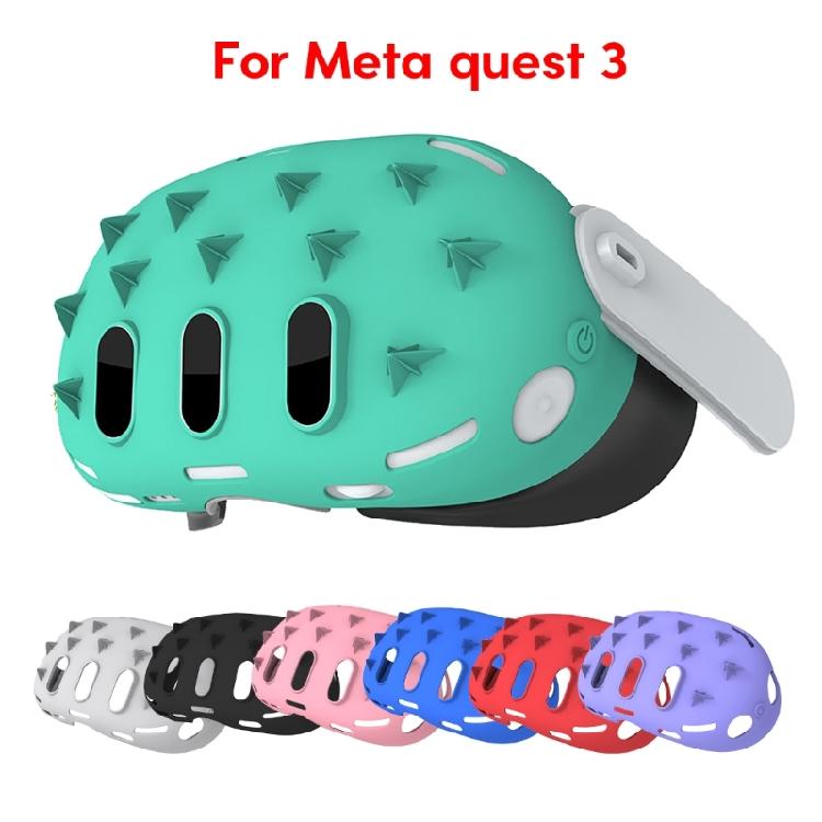 Stylové silikonové kryty pro headset Quest3 Odolné proti nárazu, Protiskluzový úchop