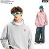 Fingercroxx IT Herren Sweatshirt mit Kapuze im chinesischen Stil, mit Fleecefutter