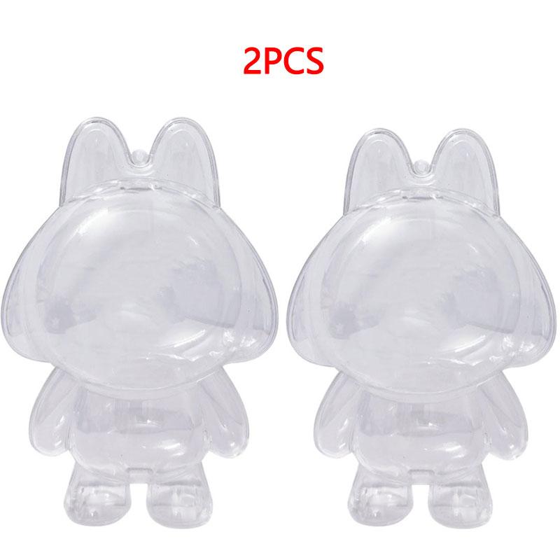 Crybaby Series Crying Infant Transparent Protective Cover Dust Case Vinyl Plush Facial Doll Attachment Protective Case No Dolls Playthings