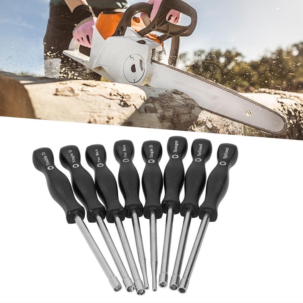 Carburetor Adjustment Tool Screwdriver Kit W Cleaning Needles Brushes Universal for Motorcycle Blowers