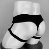 GTOPX Men's Sexy Ice Silk U-Convex Thong Underwear