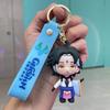 Genshin Impact And Naruto Silicone Keychain Figurine Collectible For Anime Fans