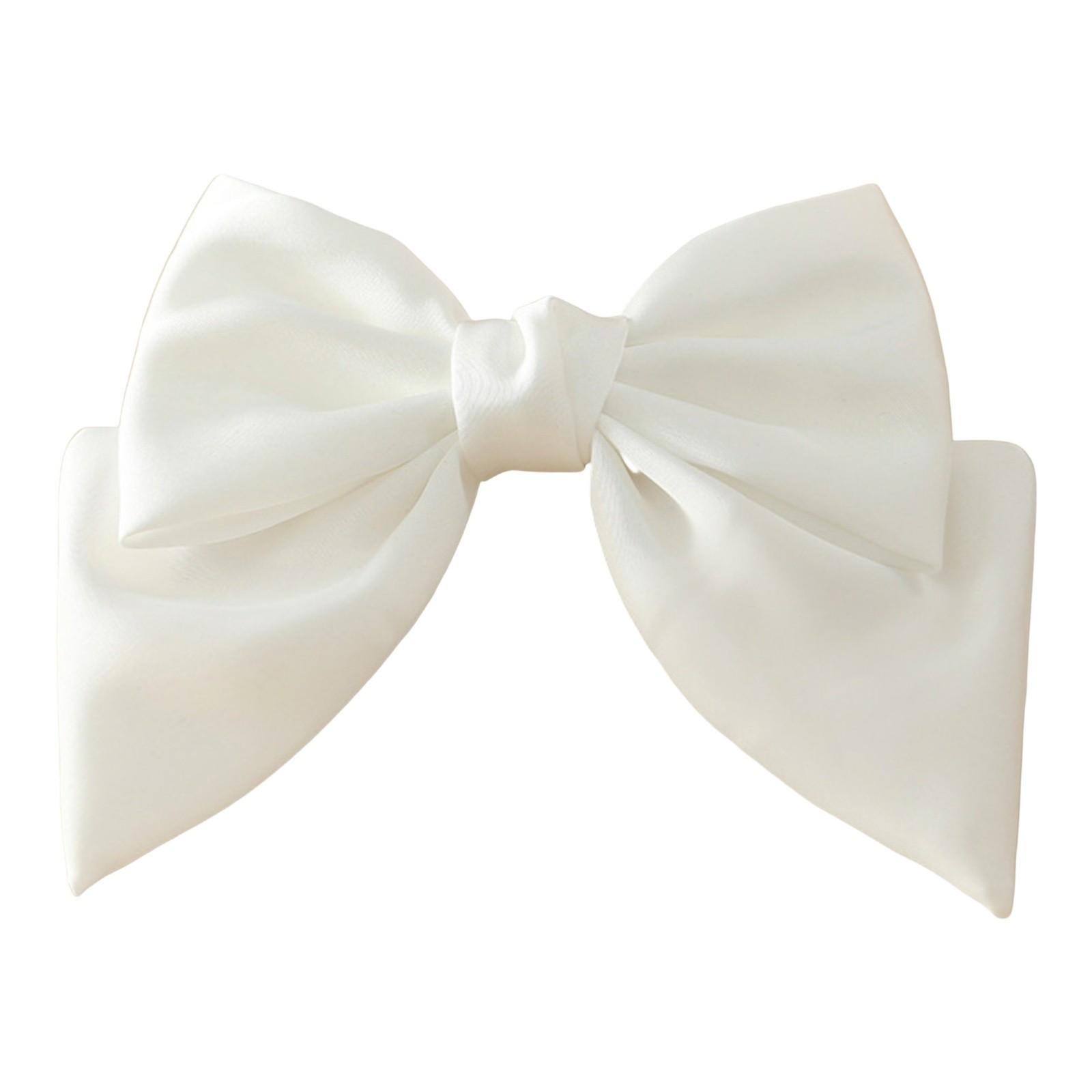 

Аксессуары для волос с бантом Шпилька для волос Пружинный зажим Головной убор One Size белый