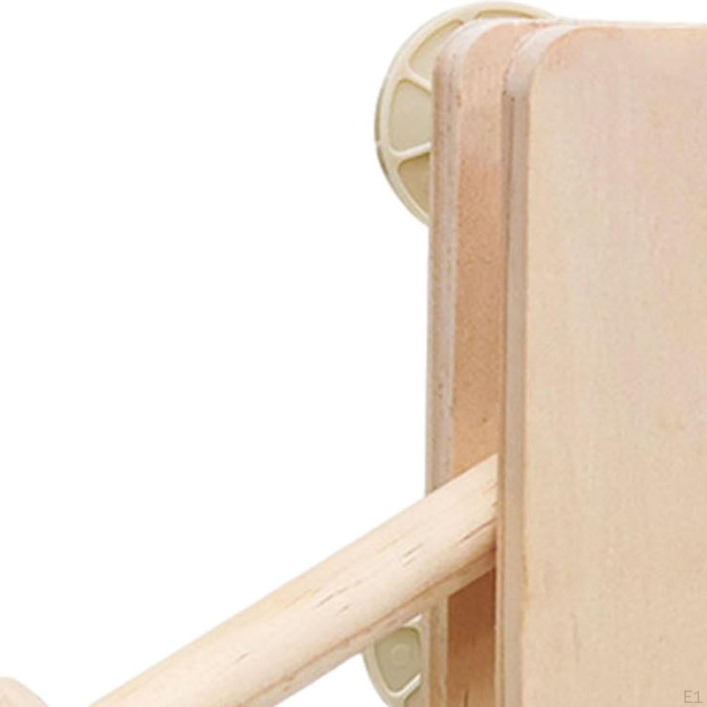 Set de joacă interactiv cu suport de biban pentru păsări pentru papagali mici