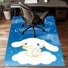 1pc Sanrio Cinnamoroll3 Design Printed Area Rug Carpet for Bedroom Living Room Home Decor Rugs Mat Non Slip Mat Rug for Bedside