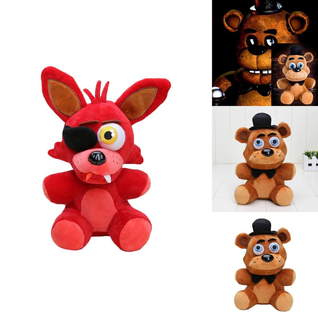 Rozkošná plyšová hračka Five Nights At Freddy's Medvěd Liška Bonnie Zlatá Pro Děti Domácí Dekorace