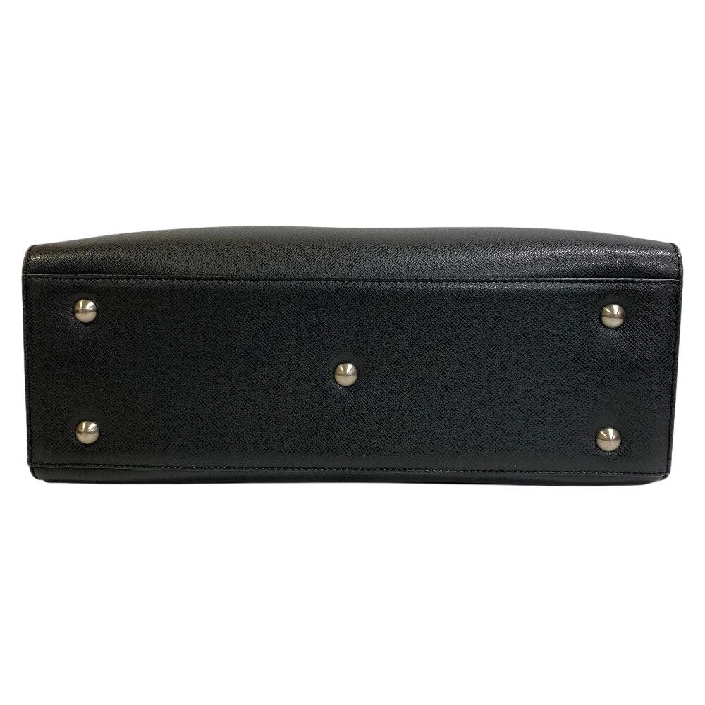Louis Vuitton M30872 Taiga Taiga Nevsky Business Bag Black Taiga Mens Used
