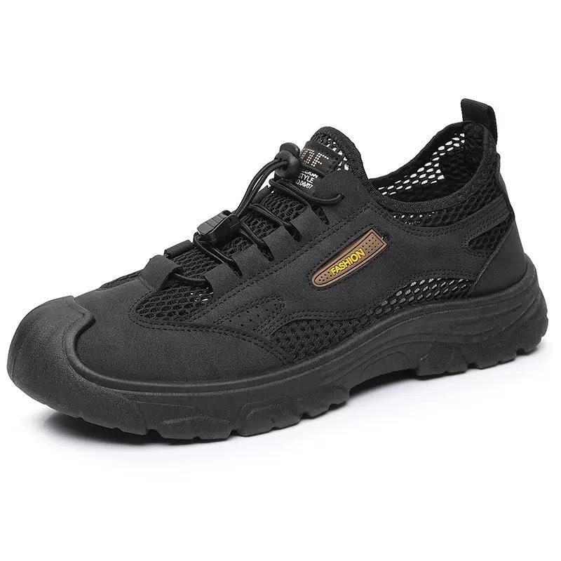 New shoes men's fashion outdoor breathable casual shoes men's mesh hollow men's shoes sports