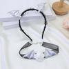 Mesh Headband Necklace Set Flower Halloween Hair Hoop Fashion Bat Wings Hairband  Girls