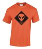 Funny Alien Area 51 Road Sign Tshirt