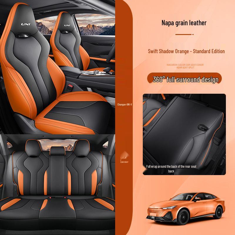 Fully Enclosed, Breathable Seat Covers for 2022-25 Changan Univ - Perforated Summer Car Cushions