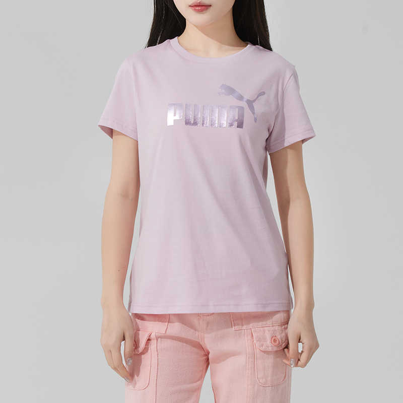New PUMA T Shirts Women's Pink 688938-90