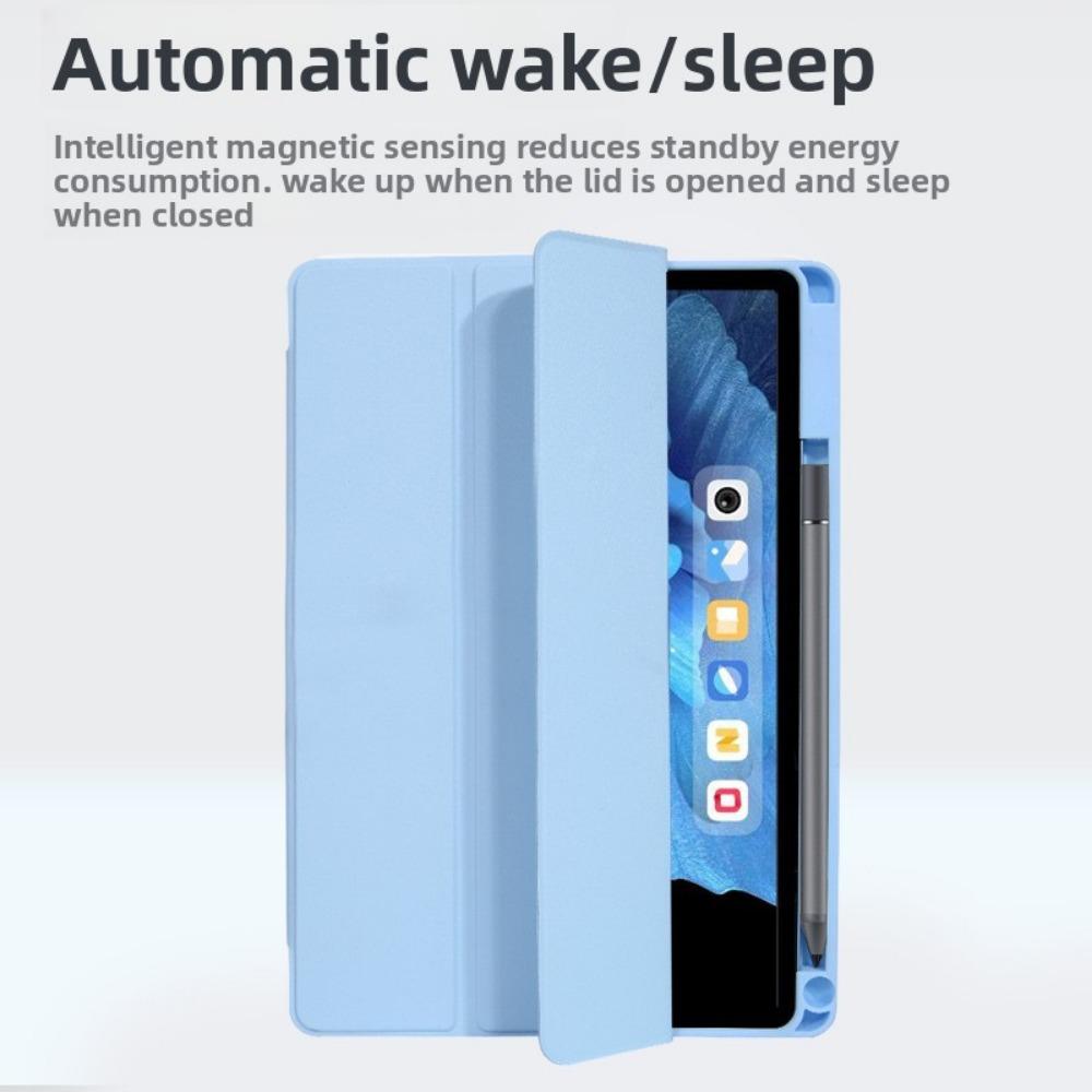 For VIVO Pad 5 Pro Tablet Case Air Tri Fold SE Anti Bend for IQoo Pad 2 Pro Acrylic Cover for 12 13 Inch