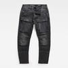 G-Star RAW Men's Jeans Straight Fit Grey 3D Regular Tapered Denim Cargo D23972-B479-G108-W28/L30