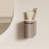 Wall Mounted Toothbrush Holder with Self-Adhesive Design No Drilling Bathroom Organizers for Bathroom and Kitchen Use