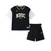 Casual Sportswear Black Children Aged 3 7 Years Old 2SF24083-BK