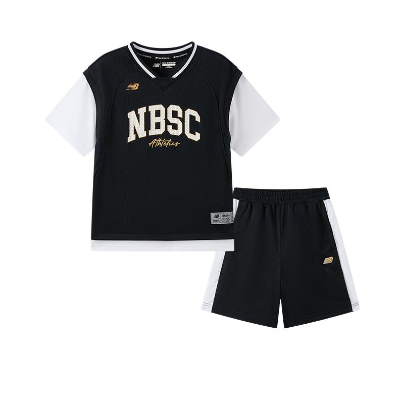 New Balance Casual Sportswear Black Children Aged 3 7 Years Old 2SF24083-BK 160
