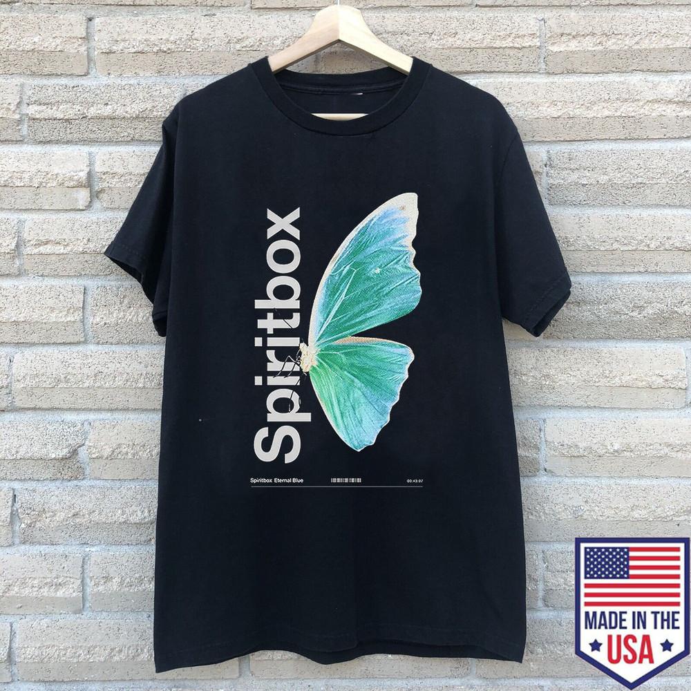 Футболка Spiritbox Band Eternal Blue Канадская Полный Размер S-5XL Унисекс S