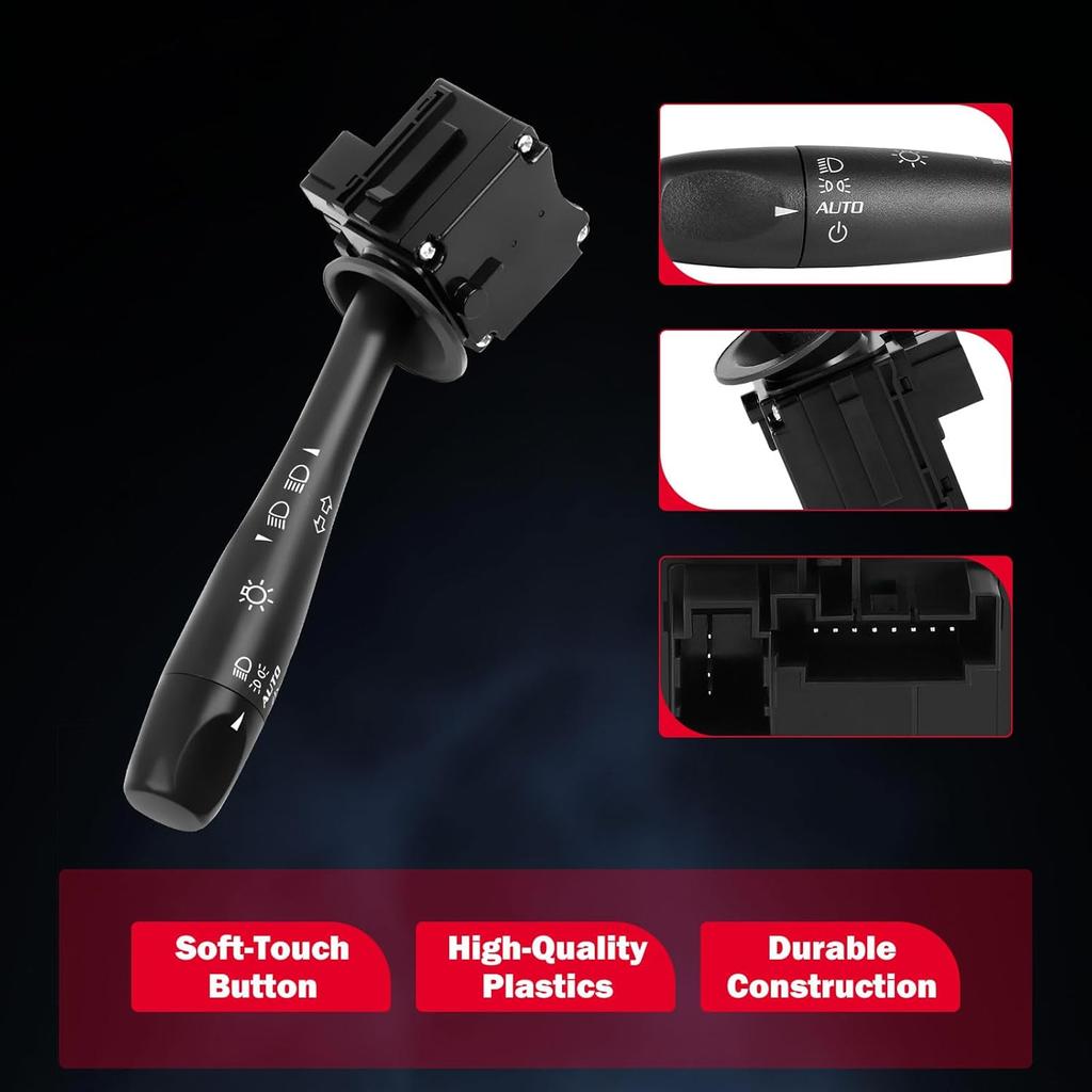 Turn Signal Switch Fit for 2004-2012 for Chevy Malibu,2005-2010 for Pontiac G6,2007-2009 for Saturn Aura Premium Multifunction Combination Switch