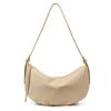 Minimalist Tote Bag Women Soft PU Leather Shoulder Crossbody With Zip Inner Pockets