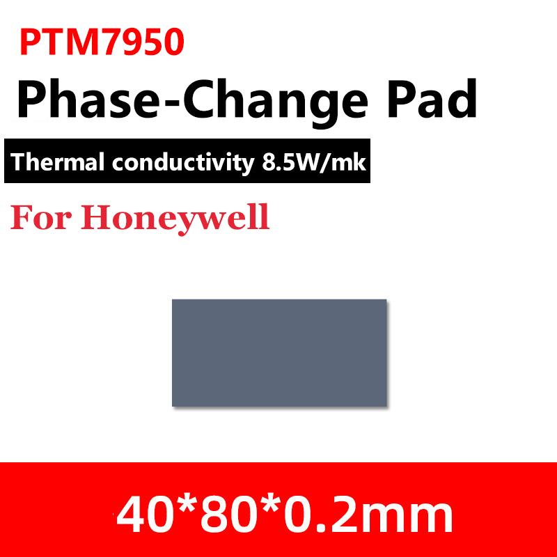 

Honeywell- PTM7950 Thermal Pad 8,5 Вт/мк Phase Change Силіконова накладка Ноутбук CPU GPU Термопровідна паста Охолоджуюча мастило Pads