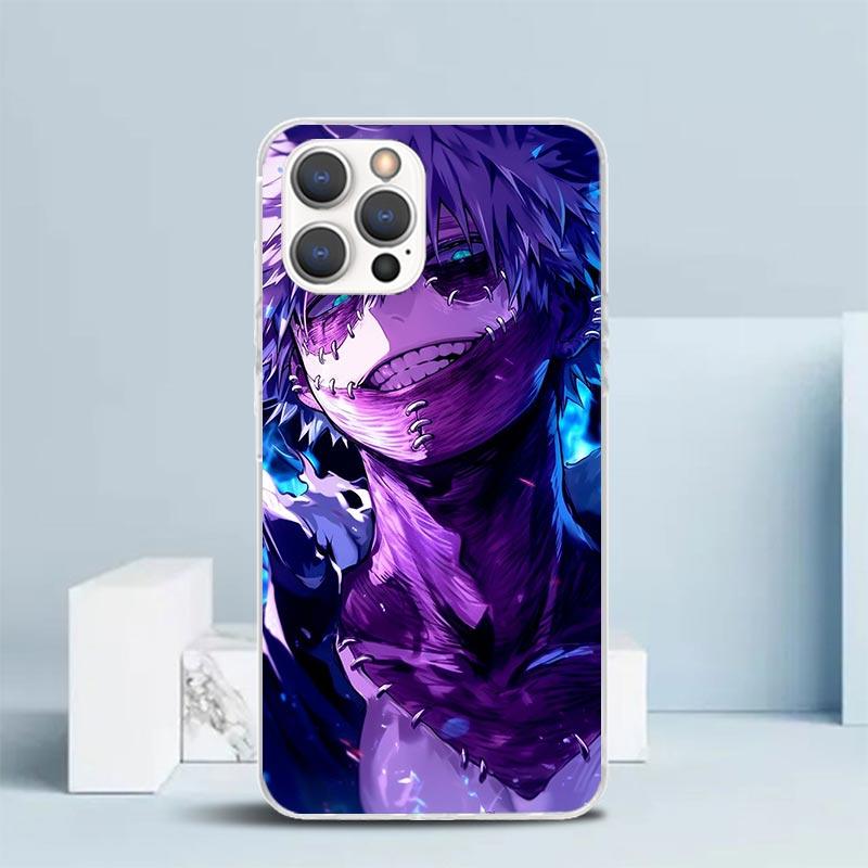 Dabi MHA My Hero A-Academy Soft Cover for iPhone 16 17 Air 15 14 Pro Max 16E Phone Case 13 Mini 12 11 7 SE 8 Print Pattern Fit C