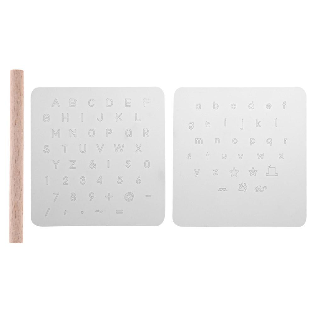 

Деревянный перфоратор для кожи, набор для штамповки числовых символов для тиснения кожи